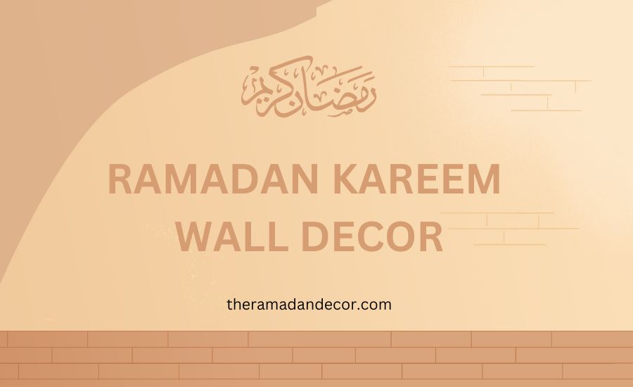 Ramadan Mubarak Wall Decor Ramadan Mubarak Wall Decor